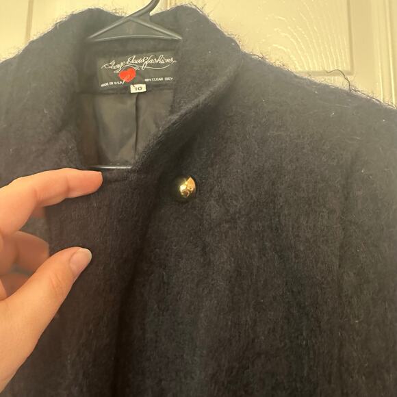 Vintage George David Fashions Women’s Double Breasted Pea Coat Size 10 USA Made - Picture 8 of 9
